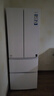 海爾（Haier）冰箱342升一級雙變頻風(fēng)冷無(wú)霜雙開(kāi)門(mén)四門(mén)法式多門(mén)三檔變溫超薄可嵌入Leader系列家用家電國家補貼 342升冰雪白+1級雙變頻+黑金凈味+冷藏三檔變溫 曬單實(shí)拍圖