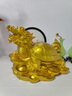 天祥緣黃銅龍龜擺件一對銅八卦龍頭龜客廳玄關(guān)裝飾品銅制霸下大號 30號銅八卦龍龜-新款【配底座】 曬單實(shí)拍圖