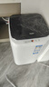 海爾（Haier）洗衣機(jī)小型全自動(dòng) 迷你嬰兒內(nèi)衣洗衣機(jī)租房一人用 內(nèi)衣褲洗小型家用 3KG 國家補(bǔ)貼15%XQBM30-218 曬單實(shí)拍圖