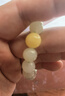 凈心石 和田玉手串男女款淺青玉圓珠單圈玉手鏈單珠約10mm 曬單實(shí)拍圖