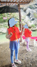 JEEP男女童速干涼鞋夏季溯溪沙灘鞋兒童玩水包頭運(yùn)動(dòng)涼鞋 米紅29/30 曬單實(shí)拍圖