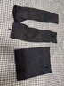 斑納塞冰袖防曬面罩冰絲全臉登山裝備夏季男士外賣(mài)釣魚(yú)騎行防曬套裝遮陽(yáng) 幾何圖案極夜黑【冰袖+面罩】 曬單實(shí)拍圖