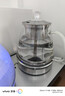 FUNORK全自動(dòng)上水電熱水壺電茶壺泡茶專(zhuān)用燒水器茶臺燒水壺一體機茶桌茶幾嵌入式茶具 蒸茶款不銹鋼色（37x20cm） 曬單實(shí)拍圖