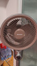 夏普（SHARP)風(fēng)精靈空氣循環(huán)扇電風(fēng)扇落地扇家用臥室大風(fēng)力靜輕音一級能效凈化甲醛語音電扇PJ-CD537A-H 曬單實(shí)拍圖