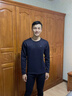 貓人【駝絨】男士保暖內衣男加絨加厚防寒秋衣秋褲套裝護膝保暖褲女 曬單實(shí)拍圖