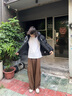企鵝【Baby同款】駱駝聯(lián)名熱能2.0羽絨服加厚保暖面包服M35CR28065 曬單實(shí)拍圖