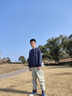 回力童裝男童套裝2025新款兒童寬松運動服帥氣中大童秋冬款圓領衛(wèi)衣潮 【秋款】H回力白K寶藍+H回力白K 170 曬單實拍圖