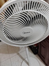 美的（Midea）電風(fēng)扇家用7葉落地扇搖頭電風(fēng)扇循臥室宿舍輕音風(fēng)扇臺式桌面小型風(fēng)扇臺地兩用升級款 白色丨7葉臺地兩用 曬單實(shí)拍圖
