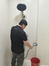 九牧（JOMOO）花灑全套智能淋浴套裝琴鍵置物斜噴淋浴噴頭絲雨旗艦版恒溫淋浴器 【IMAX雨淋花灑】26195 曬單實(shí)拍圖