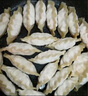 必品閣（bibigo）薺菜豬肉水餃 1200g 約48只 早餐夜宵 生鮮速食餃子 速凍食品 曬單實拍圖