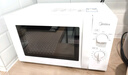 美的（Midea）快捷微波爐 家用小型 360°轉盤(pán)加熱 旋鈕操控 易潔內膽（M1-L213B） 曬單實(shí)拍圖