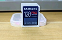 三星（SAMSUNG）128GB SD存儲卡 超高速PRO深藍卡 U3 V30 專業(yè)級SD相機卡支持4K高速連拍 讀速200MB/s寫速130MB/s 曬單實拍圖