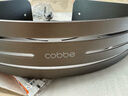 卡貝（cobbe）浴室置物架太空鋁衛生間免打孔轉角掛件三角籃廁所衛浴洗澡收納架 曬單實(shí)拍圖