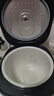 美的（Midea）電飯煲5L電飯鍋抗菌青瓷內(nèi)膽一鍵柴火飯 特色鹵燉大容量家用微壓智能預約MB-5E86（4-5人） 曬單實拍圖