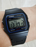 卡西歐（CASIO）手表男復古小方塊大贏家同款學生運動簡約防水手表 F-91W-1（主推）京倉京配 曬單實拍圖