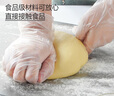 烏斯京一次性手套PVC手套大碼100只食品級實驗美容清潔烘焙餐飲廚房手套 曬單實拍圖