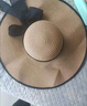曇蓓漫防曬帽遮陽(yáng)帽女夏季大帽檐可折疊寬檐沙灘帽草帽海邊帽子海邊百搭 同邊淺卡其色 可調節 帽圍(56-60cm) 曬單實(shí)拍圖