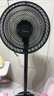 美的（Midea）【超級(jí)單品】七葉輕音立式電風(fēng)扇家用柔風(fēng)落地扇臺(tái)式桌面小型風(fēng)扇大風(fēng)量節(jié)能搖頭宿舍電扇 SAF30AB 曬單實(shí)拍圖