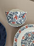 SUCCOHOMEWARE百合香Lily克萊因藍(lán)小眾設(shè)計(jì)感餐具套裝定制高定禮盒陶瓷碗盤整套 百合香2人(高定禮盒) 曬單實(shí)拍圖