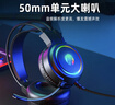 惠普（HP）H100游戲耳機(jī)頭戴式耳麥帶麥克風(fēng)電競游戲吃雞三角洲行動(dòng)聽聲辨位 黑色USB 曬單實(shí)拍圖