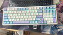 VGN 【新品首發(fā)】V98Pro V3 有線/藍(lán)牙/無線三?？椭苹瘷C(jī)械鍵盤10000mAh電池gasket結(jié)構(gòu) 電競游戲辦公 全新升級(jí) V98Pro V3 黛玉軸 海鹽 曬單實(shí)拍圖