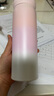 膳魔師（THERMOS）保溫杯316鋼500ml男女士水杯七夕節(jié)教師節(jié)禮物JNL-500S漸變初桃粉 曬單實拍圖