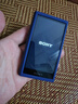 索尼（SONY）NW-A306 安卓高解析度音樂(lè )播放器 MP3 Hi-Res Audio 3.6英寸 32G 藍色 曬單實(shí)拍圖