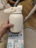 OQB德國(guó)帶重力球吸管保溫杯孕婦產(chǎn)婦專用躺著喝水杯子成人高顏值女士 白色抗箘316送重力球保溫24H 500ml 曬單實(shí)拍圖