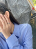 APM Monaco藍色Up and Down戒指女款女士戒指男款 情侶對戒送女友 藍色 54碼 曬單實拍圖