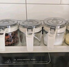 禧天龍玻璃調(diào)料盒調(diào)料瓶家用調(diào)料罐調(diào)味罐套裝鹽罐調(diào)味盒4件套帶置物架 曬單實(shí)拍圖