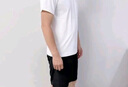鴻星爾克運(yùn)動(dòng)褲男春上新春夏新款吸濕速干休閑男士運(yùn)動(dòng)七分褲中短褲男褲 正黑 2XL 曬單實(shí)拍圖