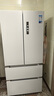 美的（Midea）508升法式多門四開門一級(jí)能效雙系統(tǒng)雙循環(huán)除菌凈味國(guó)家補(bǔ)貼20%家用冰箱大容量BCD-508WTPZM(E)白 曬單實(shí)拍圖