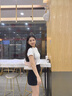 MK輕奢包包女包單肩包女士斜挎小方包七夕情人節(jié)禮物送女友老婆 白色（禮盒裝） 曬單實(shí)拍圖