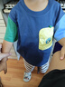 巴拉巴拉童裝寶寶短袖t恤男童上衣女童衣服2025夏裝速干涼感208225117214 曬單實拍圖