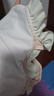ASK JUNIOR兒童泳衣夏吊帶連體泳裝小童高彈木耳邊海邊溫泉訓練服 110  曬單實(shí)拍圖