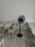 志高（CHIGO）電風(fēng)扇落地扇家用臺式夏天小宿舍遙控立式搖頭工業(yè)大風(fēng)力電扇 18英寸大風(fēng)力機械四檔五葉【純銅加長(cháng)線(xiàn)款】 曬單實(shí)拍圖
