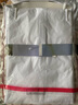 羅蒙斜紋短袖襯衫男士夏季純色長絨棉質(zhì)商務(wù)休閑職業(yè)正裝白襯衣男工裝 曬單實拍圖
