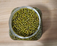 德偉（dewei）25年新有機綠豆 東北綠豆 可發(fā)綠芽 綠豆粥湯 五谷雜糧 清涼解暑 有機綠豆1.1kg罐裝 曬單實(shí)拍圖