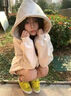 魯雅爾 日系可愛風Kitty貓連帽衛(wèi)衣女秋季新款重磅簡約潮流寬松外套上衣 白灰色 常規(guī)款 L 曬單實拍圖