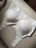 莫代爾2件內(nèi)衣女薄款涼感無痕大碼無鋼圈顯胸小運動美背心式聚攏文胸罩 【無痕超薄2件裝】膚色+銀灰色 L 【105-120斤80A 80B 80C 】 曬單實拍圖