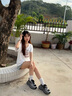 CAMILA KSENIA女鞋爆款老爹鞋女2025新款夏季百搭厚底休閑網(wǎng)面透氣運動跑步鞋子 黑色 36 曬單實拍圖