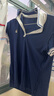 Hush Puppies【Younger系列】暇步士女裝夏純棉短袖POLO衫 176藍色 M 曬單實拍圖