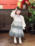 Smartiden國際品牌女小童秋季小香風(fēng)花邊連衣裙2025新款小女孩甜美洋氣網(wǎng)紗 圖色 110 cm 曬單實(shí)拍圖