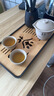 廚潔奧便攜式茶盤(pán)小型家用茶具旅行簡(jiǎn)約酒店托盤(pán)長(cháng)方形儲水式瀝水茶海 小清潔刷【1個(gè)】 曬單實(shí)拍圖