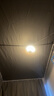 艾芭莎（Aibaasaa）宿舍吊扇便攜式吊式小電風(fēng)扇寢室露營(yíng)帳篷蚊帳小吊扇床頭床上用靜音懸掛壁掛小型電風(fēng)扇風(fēng)寶 M35插線版【3米充電線+遙控】 曬單實(shí)拍圖