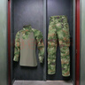 2I正版原廠新款長袖翻領(lǐng)迷色夏季訓(xùn)練蛙式冬彩訓(xùn)練服套裝圓邊帽1 發(fā)中通（綠色）蛙套裝（衣+褲） 175/84-88 曬單實拍圖
