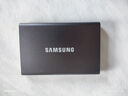 三星（SAMSUNG） 2TB Type-c USB 3.2 移動固態(tài)硬盤（PSSD） T7 灰色 NVMe傳輸速度1050MB/s 手機直連筆記本外接 曬單實拍圖