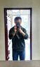 森馬（Semir）[衛衣合輯]衛衣男簡(jiǎn)約百搭男士衛衣通勤外套男潮流中性衛衣情侶款 [E款]豆沙綠40051 M 曬單實(shí)拍圖