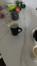 拜杰高硼硅牛奶杯早餐杯水杯杯子小熊玻璃水杯帶蓋帶吸管500ML 曬單實拍圖