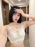雅黛儷（ALDOLA）大胸顯小全罩杯內衣女無(wú)鋼圈文胸薄款顯瘦上托防下垂收副乳胸罩 奶膚【99%選擇】 75B 曬單實(shí)拍圖